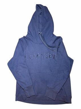 Calvin Klein Navy Hoodie with CK Logo